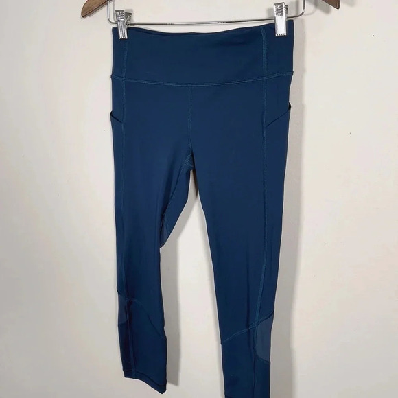 Lululemon Pace Rival Crop 22" Night Diver Leggings - Picture 5 of 13